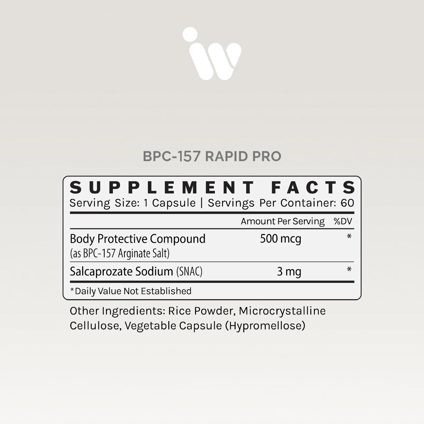 BPC-157 Rapid Pro 500 mcg