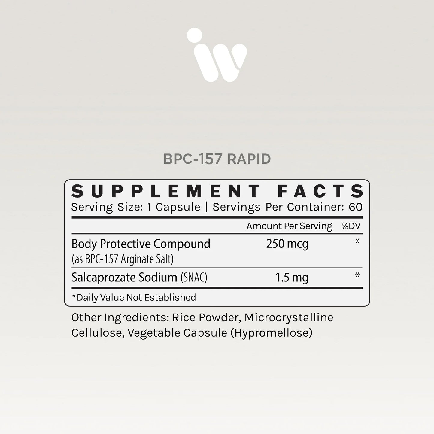 BPC-157 Rapid 250 mcg